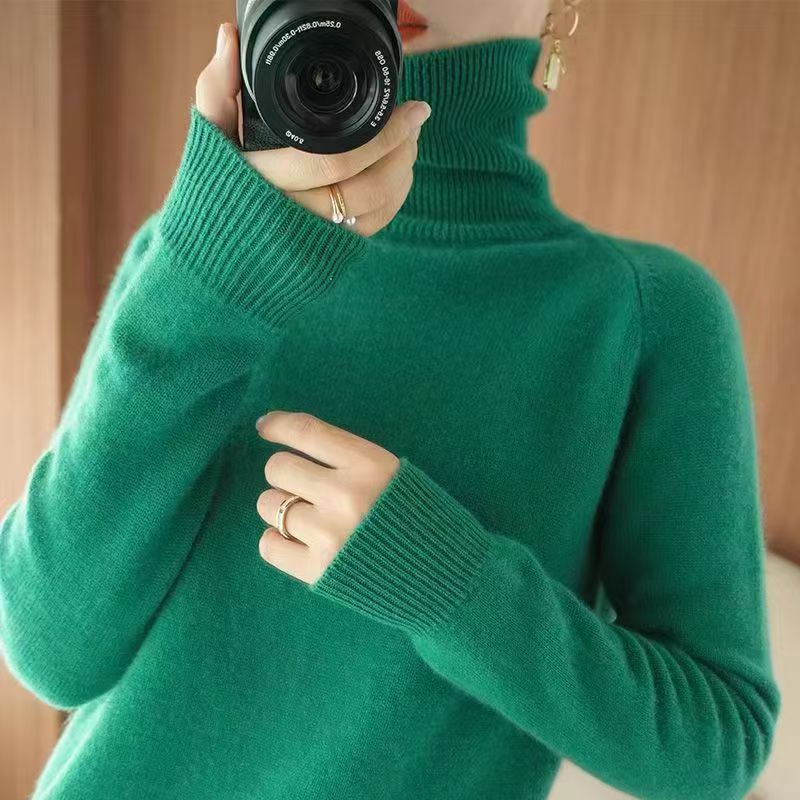 Damen Rollkragenpullover aus weichem Krohn-e