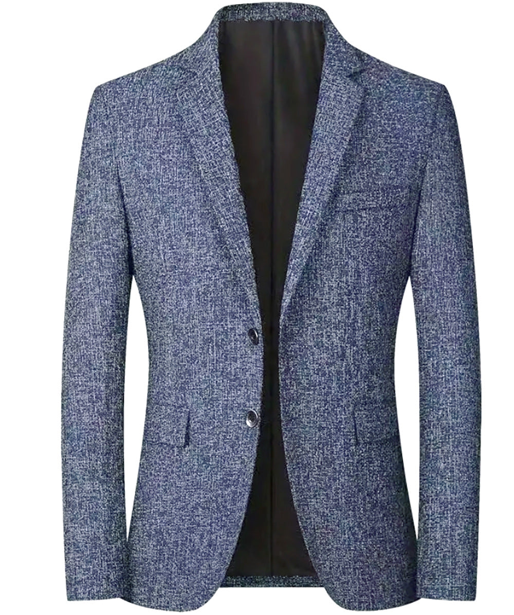 Herren moderner und eleganter Blazer aus Strukturstoff Krohn-e