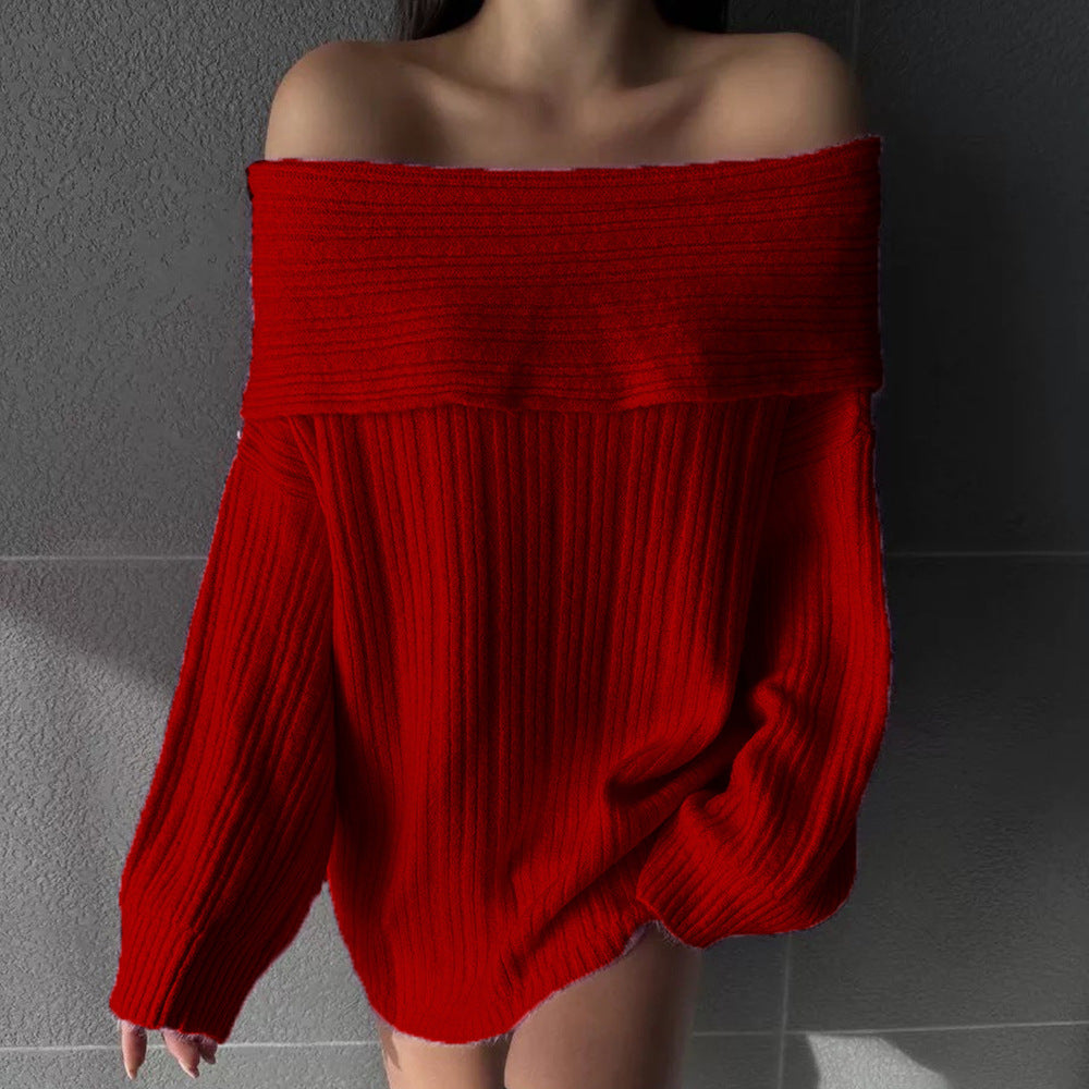 Damen Oversized Strickpullover Krohn-e