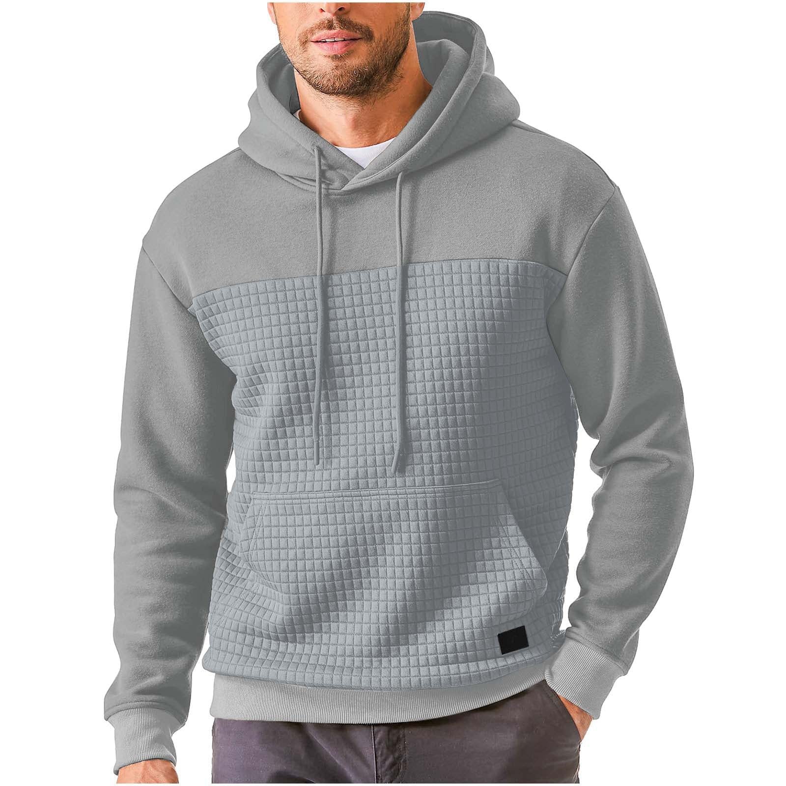Herren Kapuzenpullover mit strukturiertem Obermaterial Krohn-e