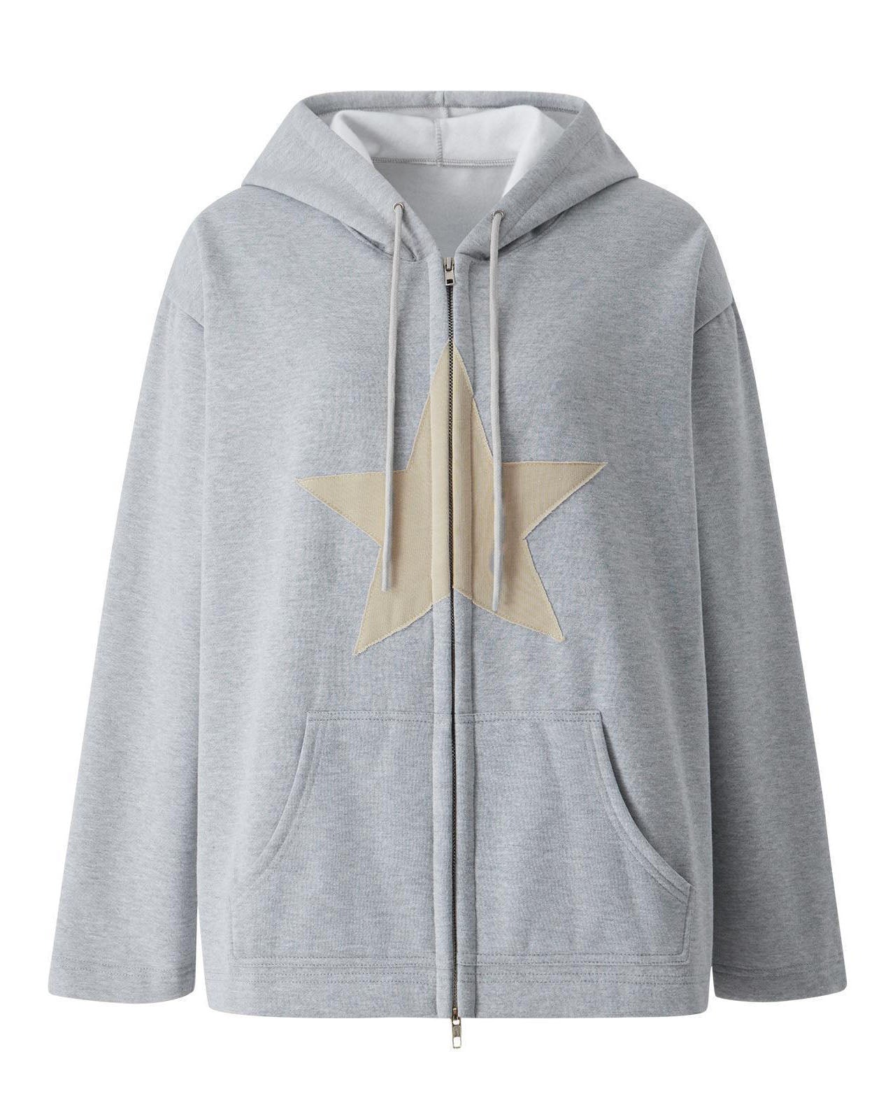 Krohn-e | Pentagram Kapuzensweatshirt