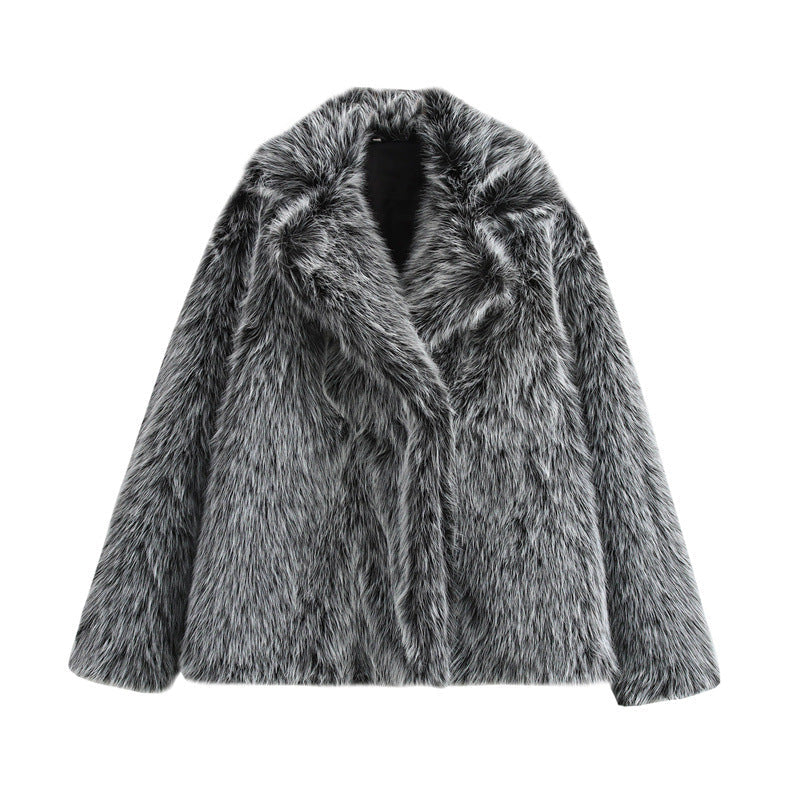 Damen Kuschelige Kunstfelljacke Krohn-e