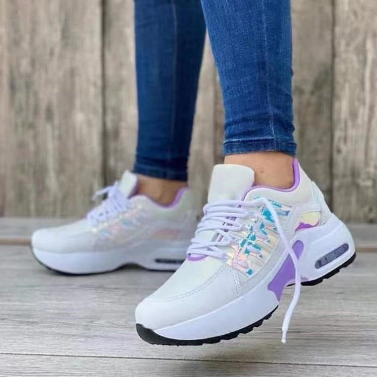 Damen Sportliche Air Max Sneakers mit atmungsaktiver Oberflächenstruktur Krohn-e