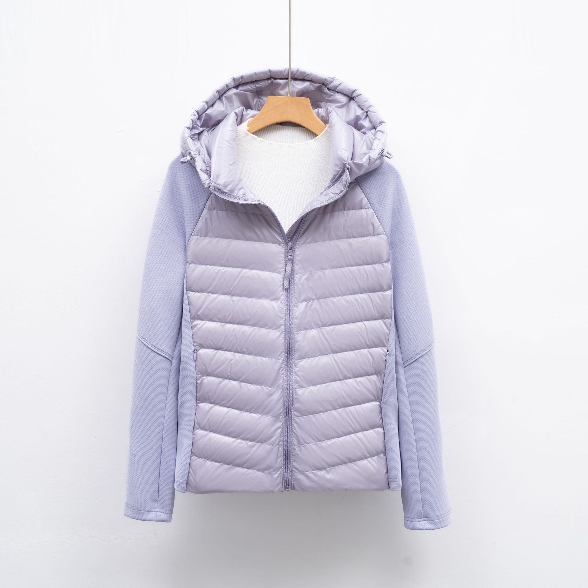 Damen vielseitige Hybridjacke mit Kapuze Krohn-e
