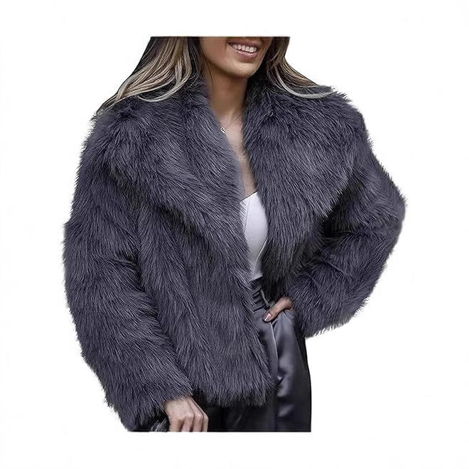 Krohn-e | Kunstfelljacke Eleganz Trifft Auf Wärme