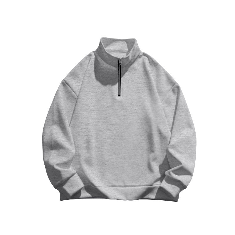 Damen Stehkragen Pullover mit sportlichem Reißverschluss Krohn-e