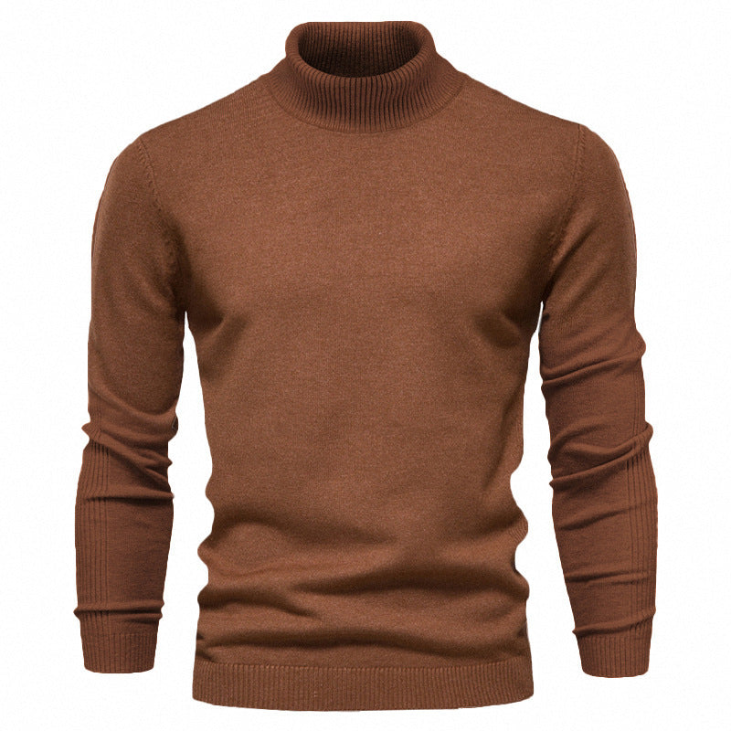 Herren Rollkragenpullover aus feinster Wolle Krohn-e