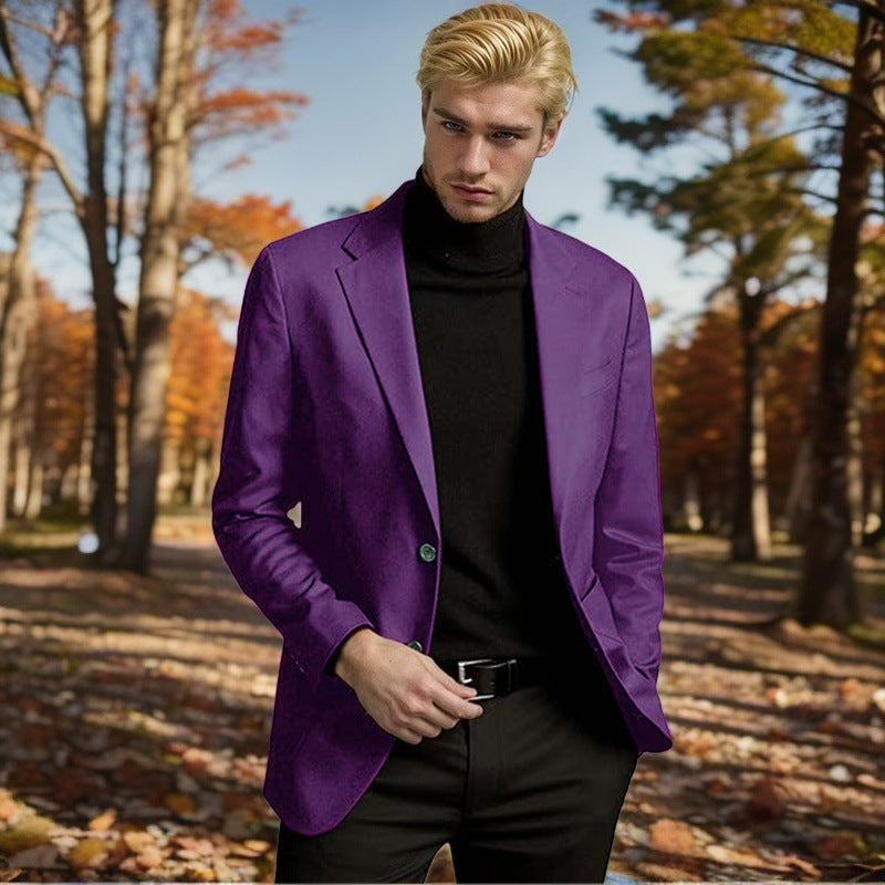 Herren Eleganter Blazer mit stilvollem Schnitt und hochwertigem Material Krohn-e