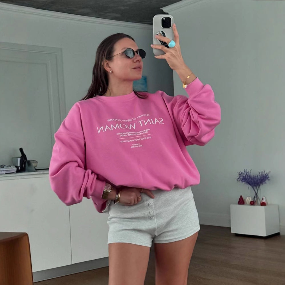 Krohn-e | Sweatshirt Gerippter Saum
