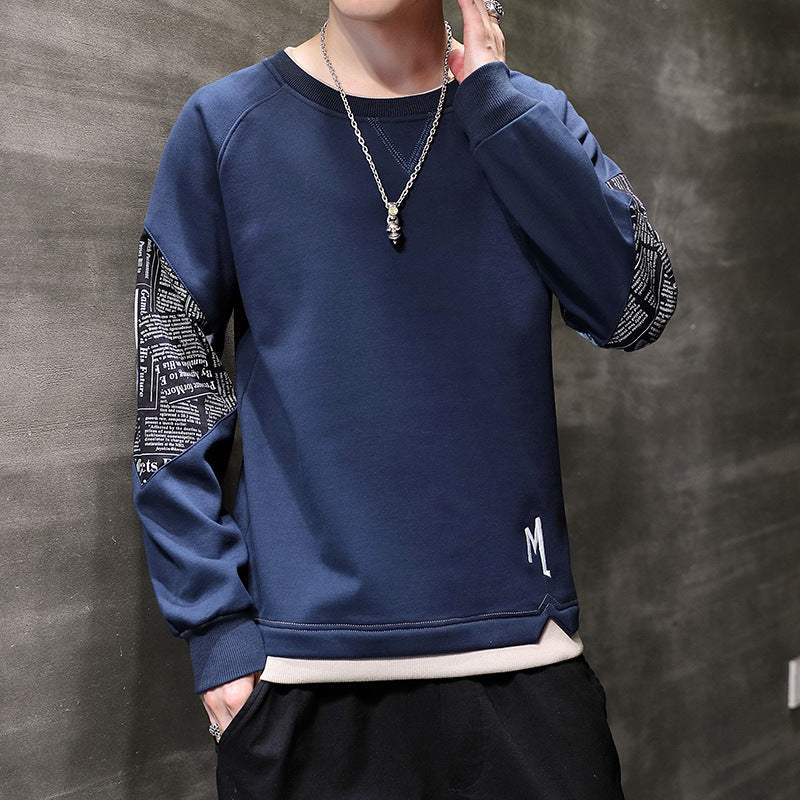 Herren modisches Sweatshirt mit einzigartigen Druckdetails Krohn-e