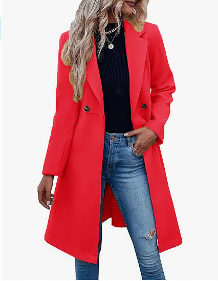 Damen Elegante und modische Langjacke Krohn-e