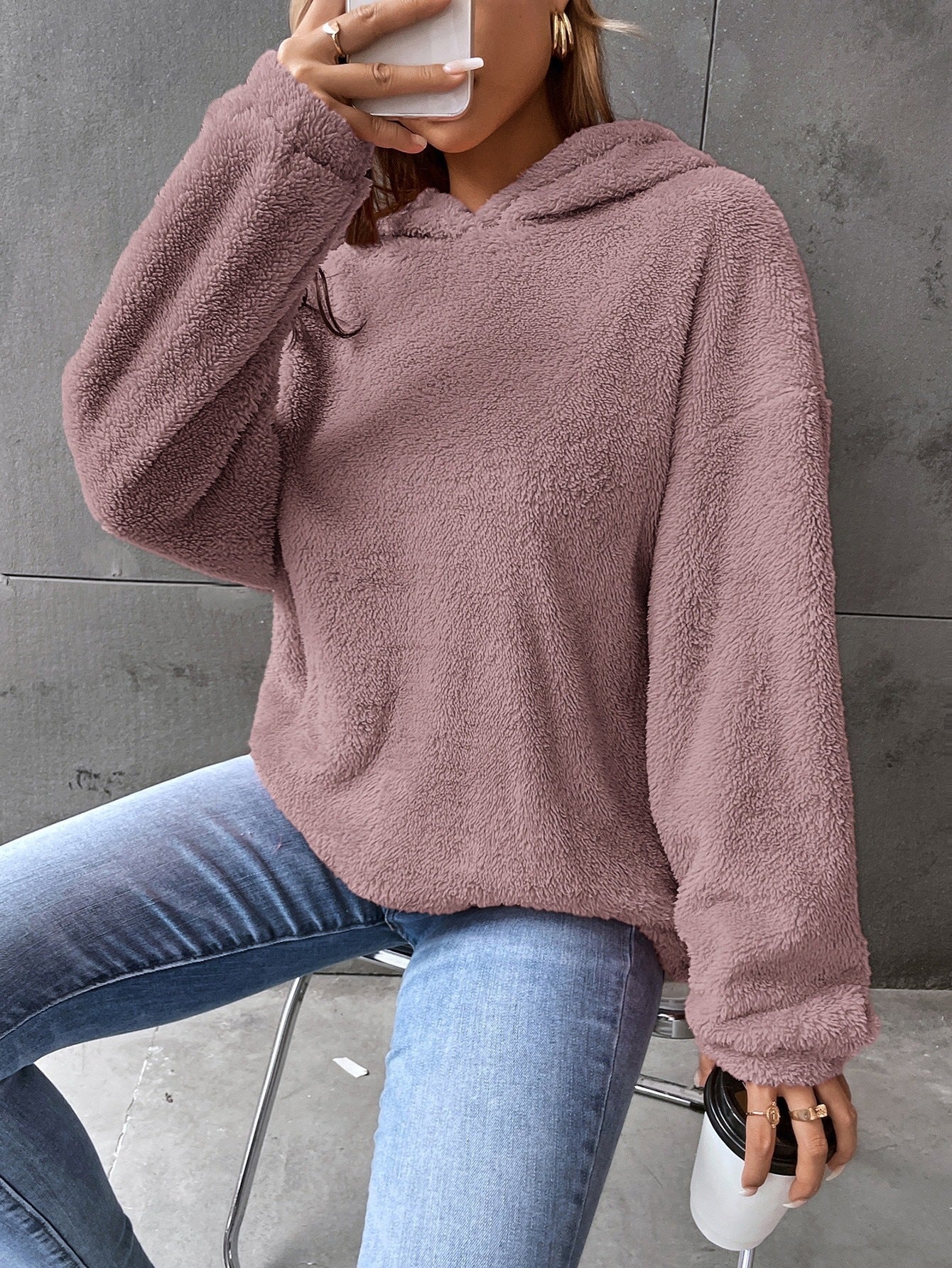 Krohn-e | Kapuzen Sweatshirt Fleece