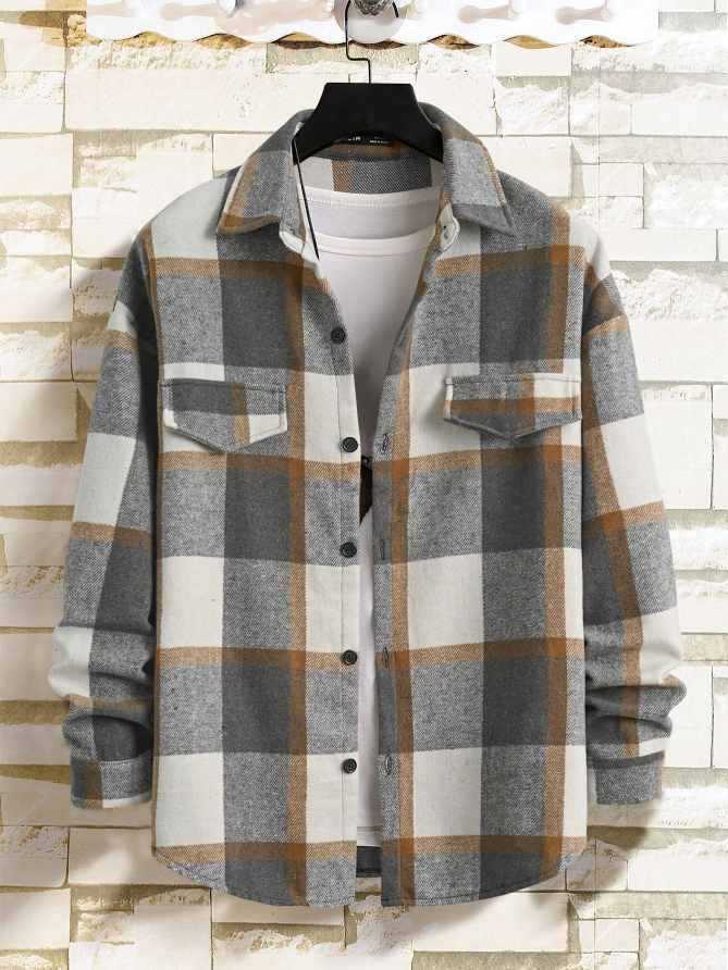 Herren Flanellhemd Krohn-e