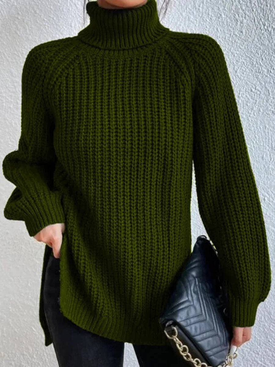 Krohn-e | Rollkragenpullover Übergroß