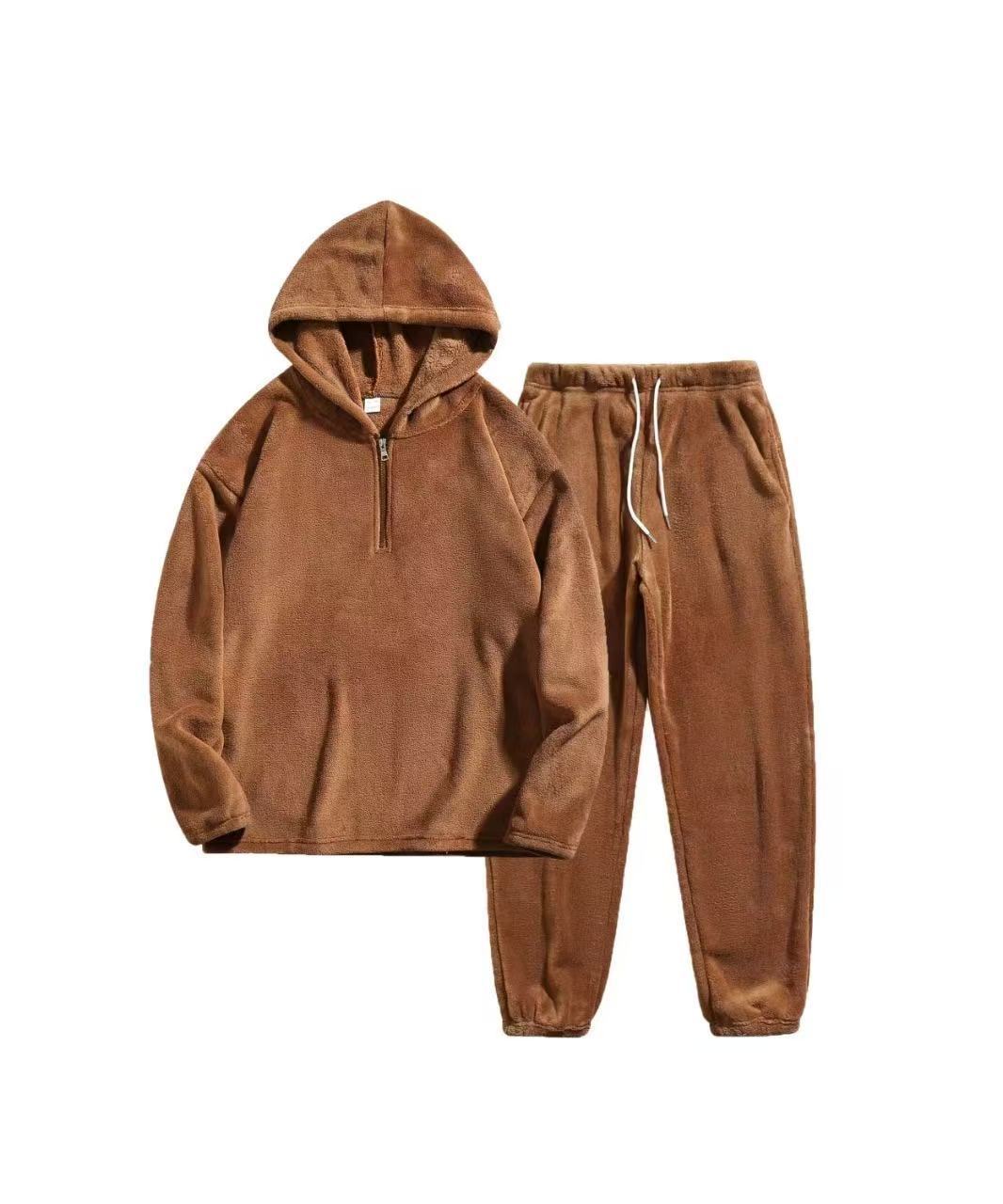 Damen Fleece Schlafanzug Krohn-e