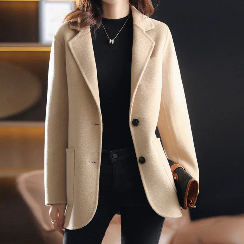 Krohn-e | Dicker Blazer für Frauen für Den Herbst und Winter