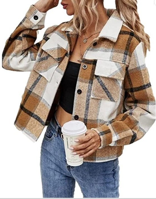 Damen Kariertes Flanelljacke Krohn-e