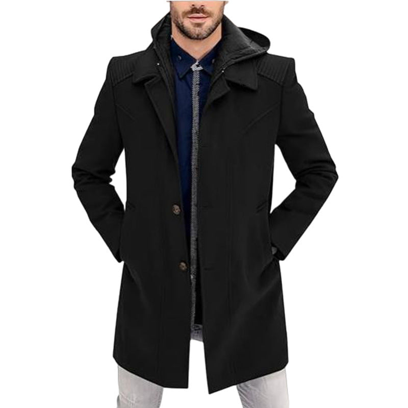 Herren eleganter Wintermantel Krohn-e