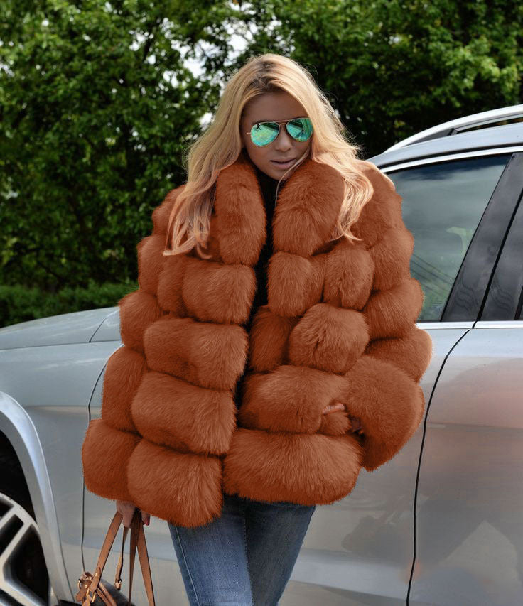 Damen Kunstpelz Bauschjacke Krohn-e