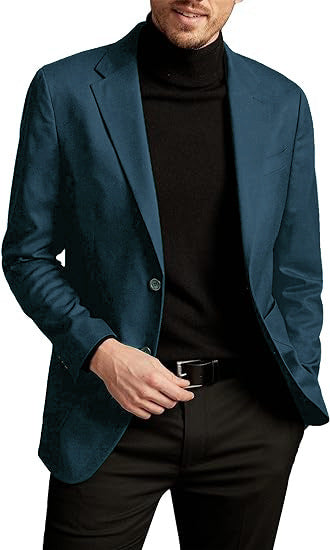 Herren eleganter Sakko mit modernem Schnitt und maßgeschneiderter Passform Krohn-e