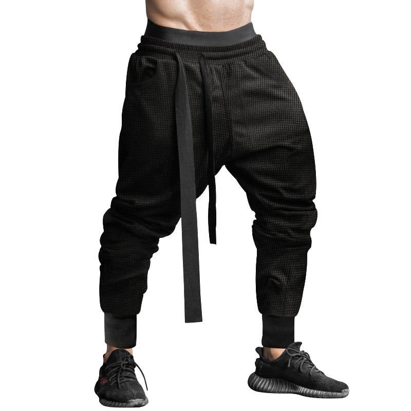 Herren Sportliche Relaxed Fit Jogginghose mit verstellbarem Bund Krohn-e