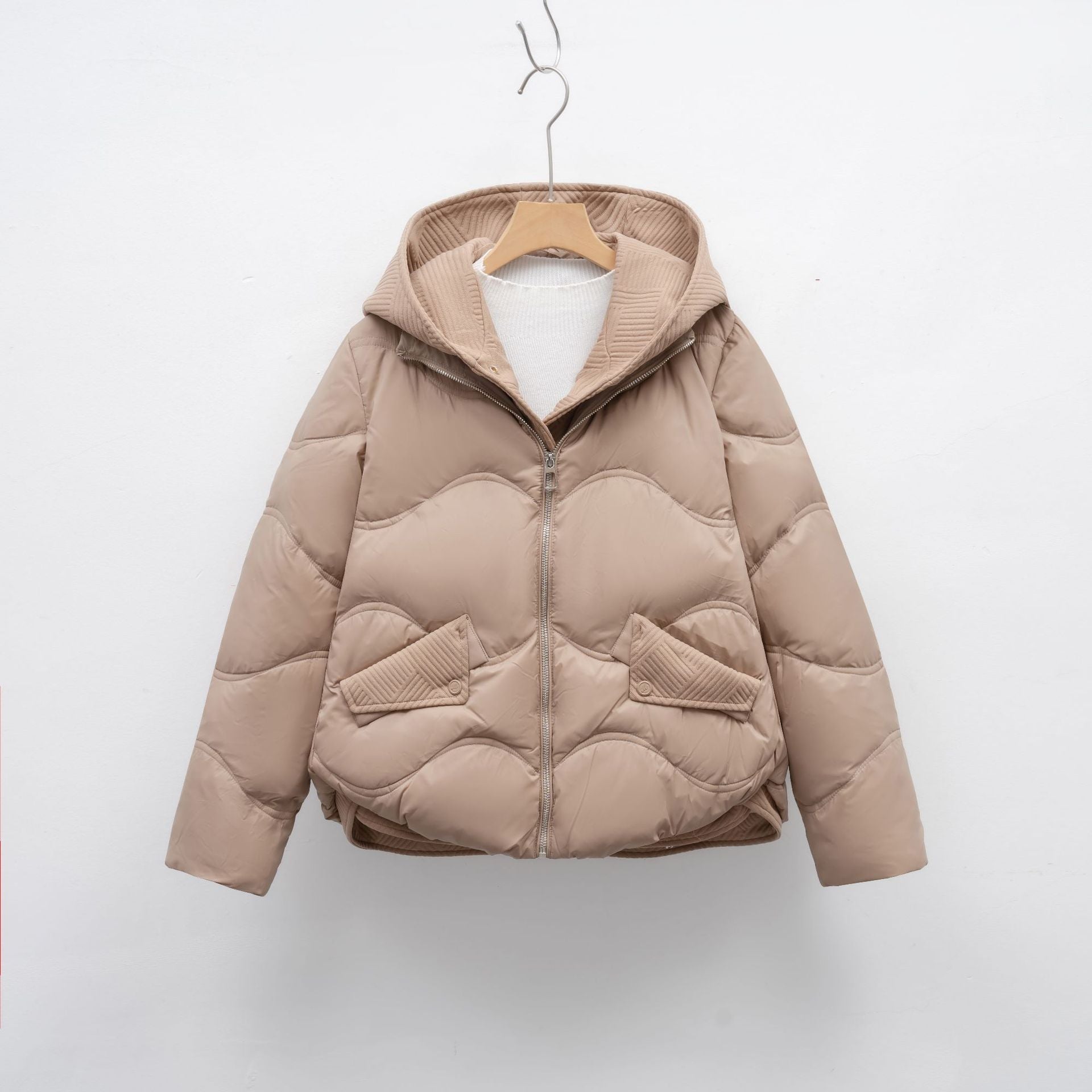 Damen Daunenjacke mit verstellbarem Kragen Krohn-e
