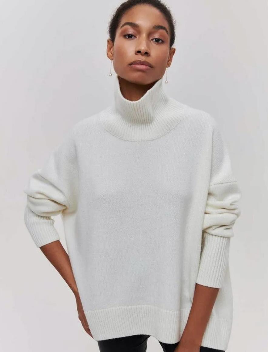 Damen kuscheliger Rollkragenpullover Krohn-e