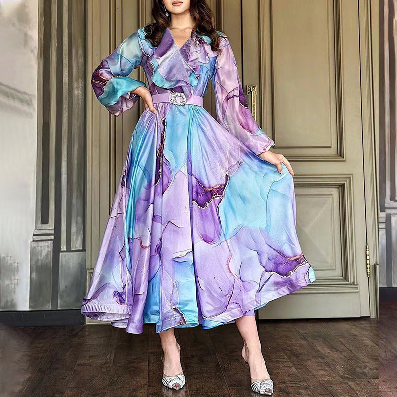 Edles Damen Pendelkleid von Fudus in großen Größen