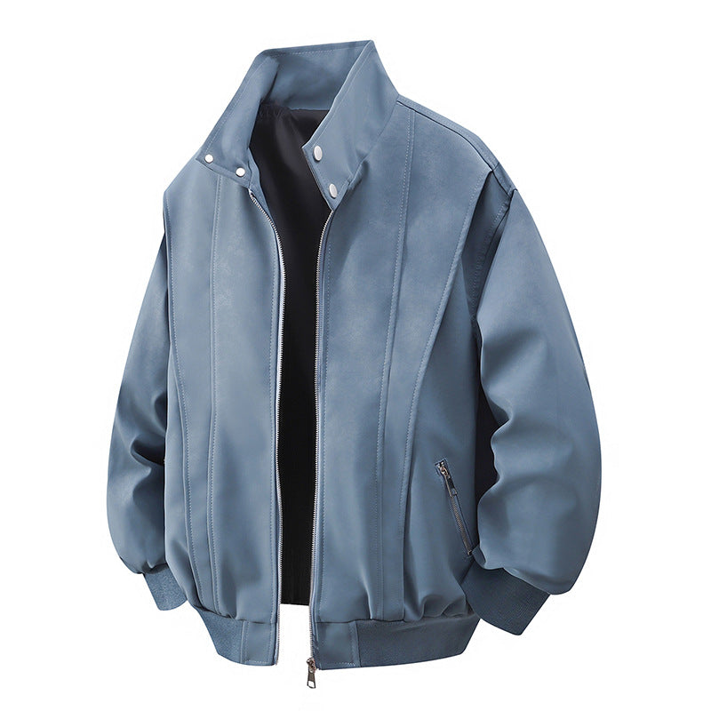 Damen Designer Übergangsjacke mit hohem Kragen und praktischen Reißverschlusstaschen Krohn-e