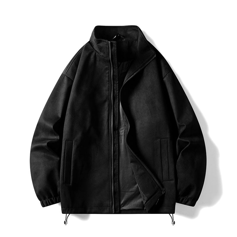 Herren Fleecejacke mit elastischen Bündchen und praktischen Taschen Krohn-e