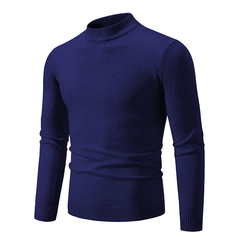 Herren modischer Rollkragenpullover aus feiner Strickqualität Krohn-e