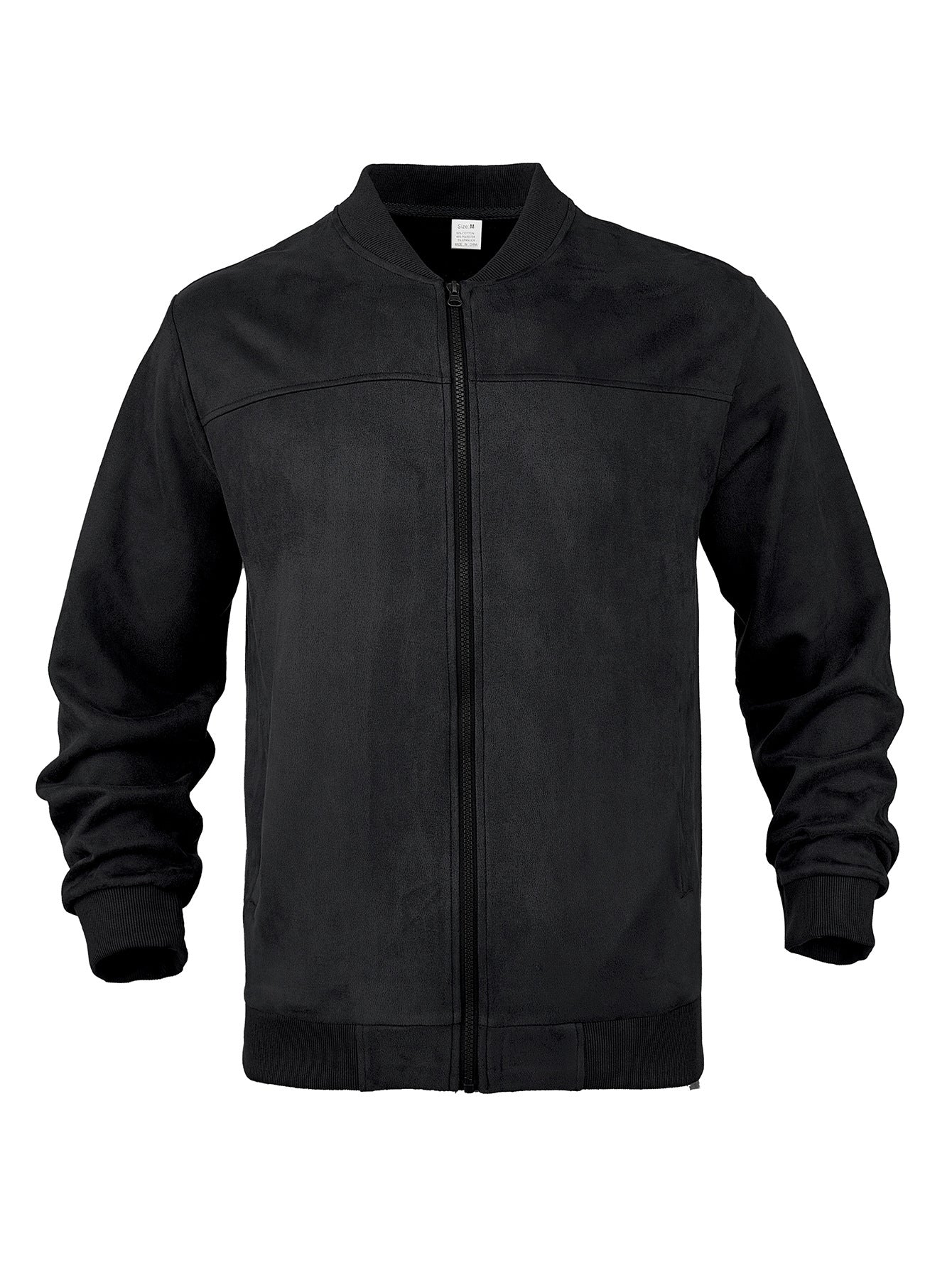 Herren moderne Bomberjacke mit bequemen Bündchen und Reißverschluss Krohn-e