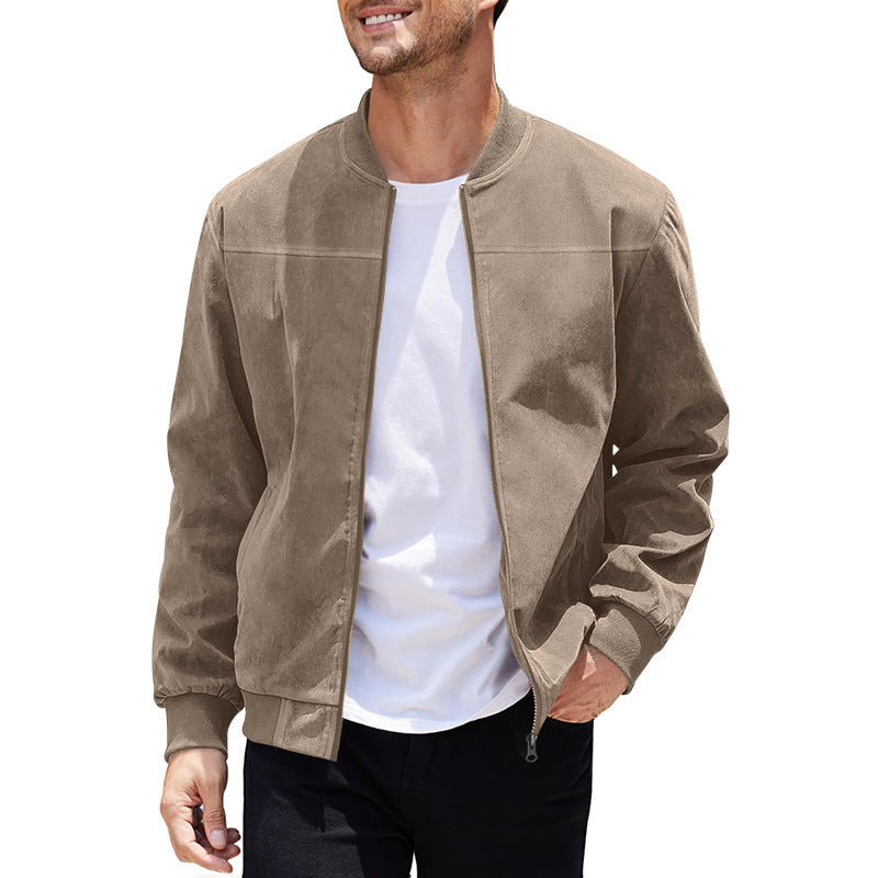 Herren stylische Bomberjacke mit sportlichem Schnitt Krohn-e