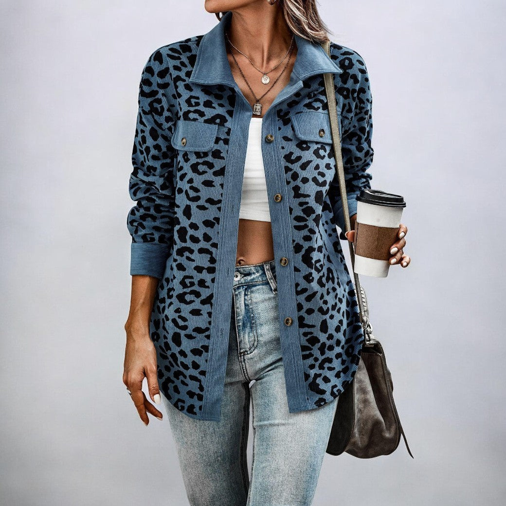 Krohn-e | Stilvolle Leopardenjacke