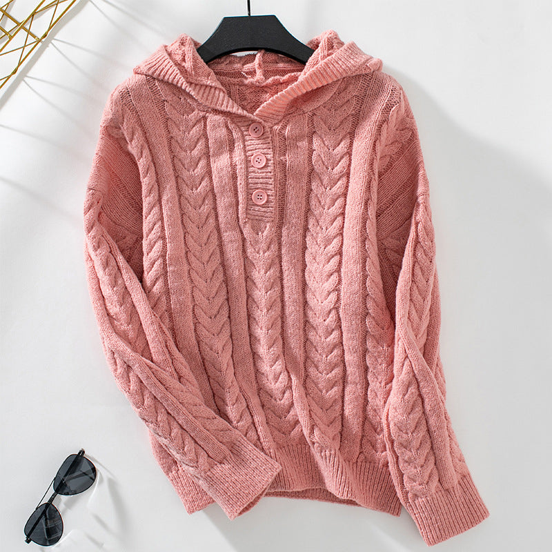 Krohn-e | Klassischer Pullover Mit Zopfmuster Design