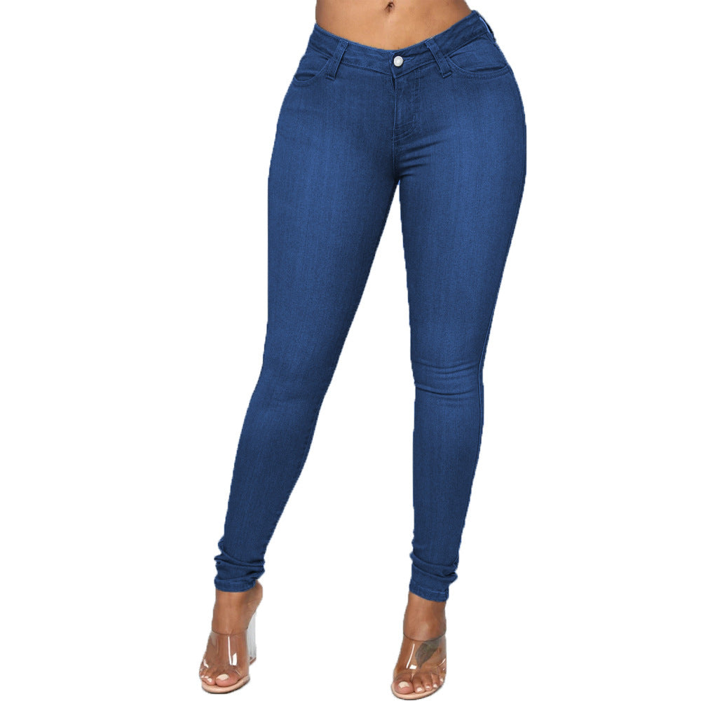 Damen High-Waist Skinny Jeans Krohn-e