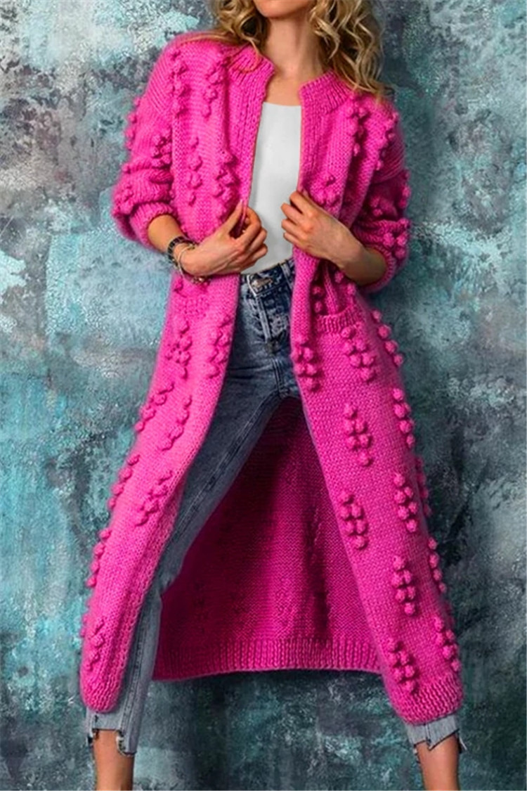Krohn-e | Lange Strickweste für Frauen