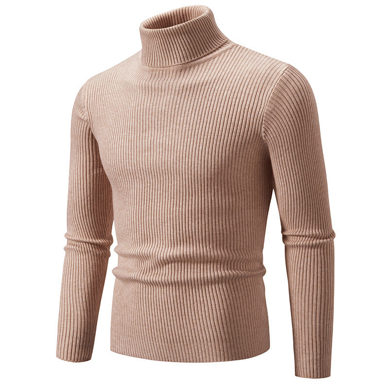 Herren feiner Rollkragenpullover aus langlebigem Strickmaterial Krohn-e
