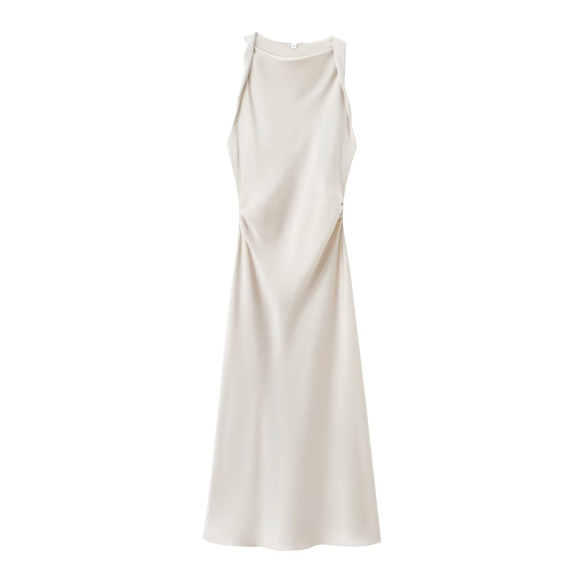 Elegantes langes Frühlingskleid