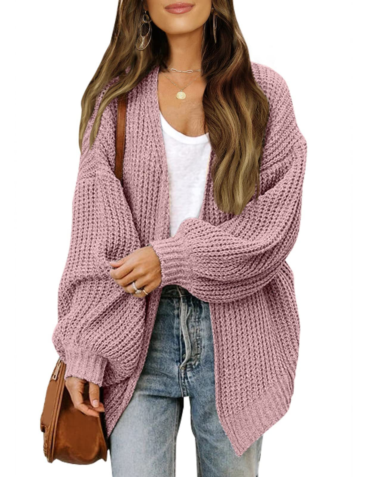 Damen lässige Strickjacke mit lockerer Passform Krohn-e