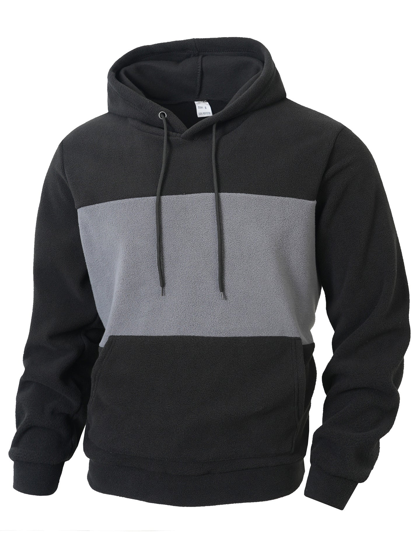 Herren Fleece-Hoodie mit innovativem Design Krohn-e