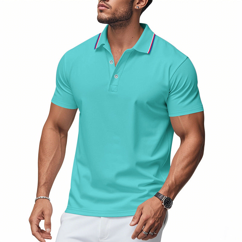 Herren Poloshirt mit modernem Kragen und feuchtigkeitsregulierender Technologie Krohn-e
