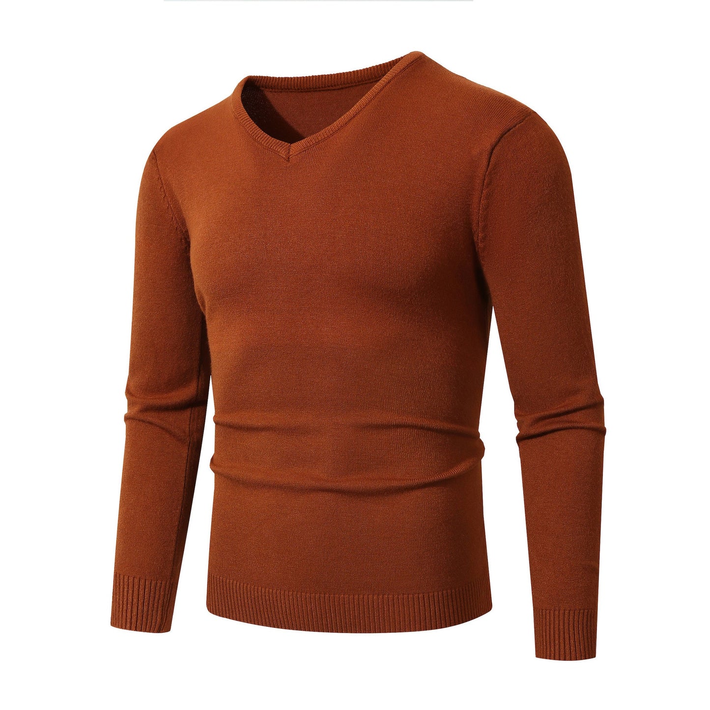 Herren V-Ausschnitt Feinstrickpullover Krohn-e