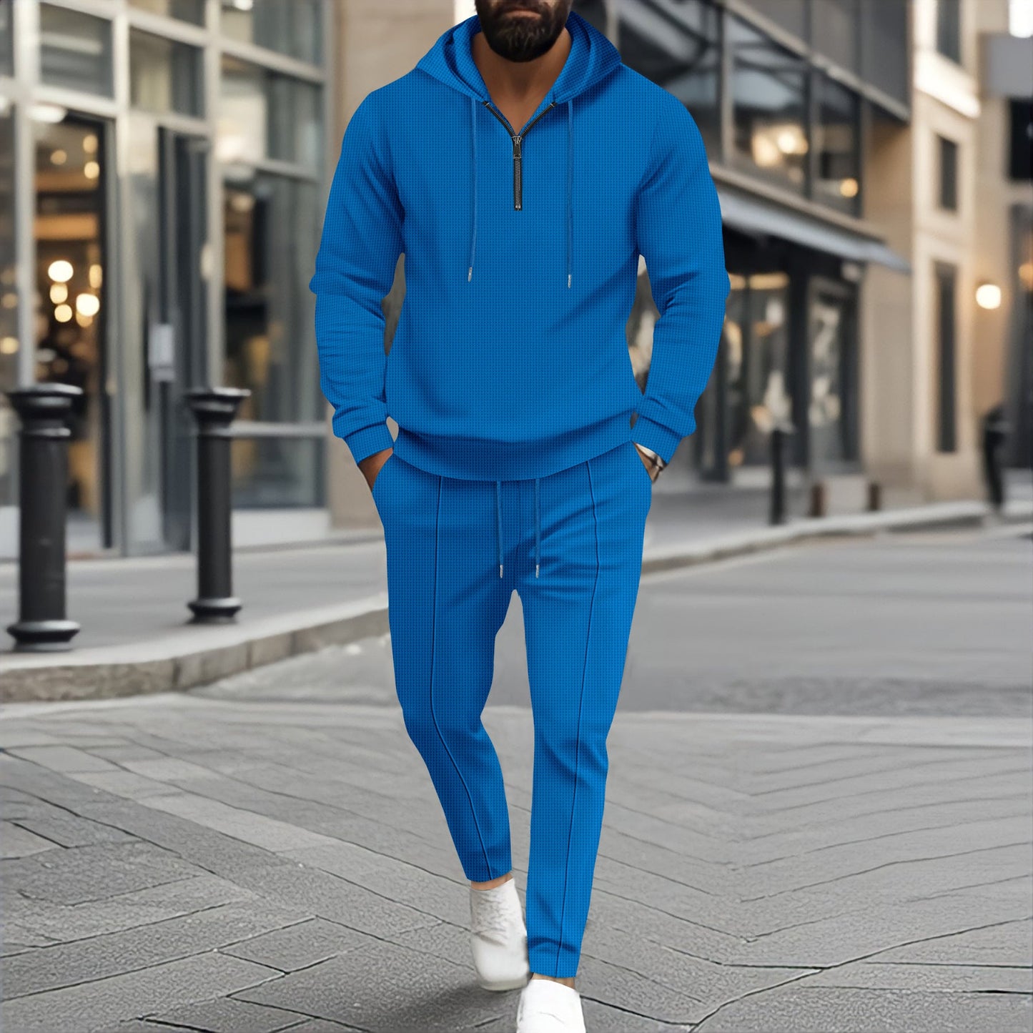 Herren lässiger Hoodie und Jogginghose Set Krohn-e