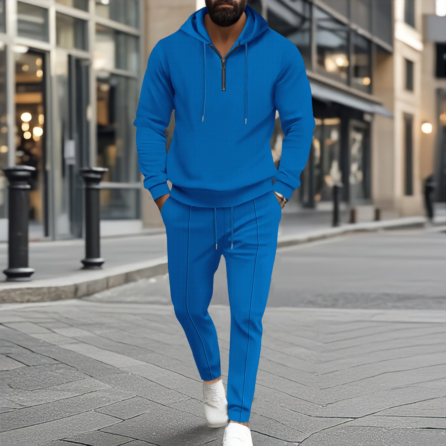 Herren lässiger Hoodie und Jogginghose Set Krohn-e