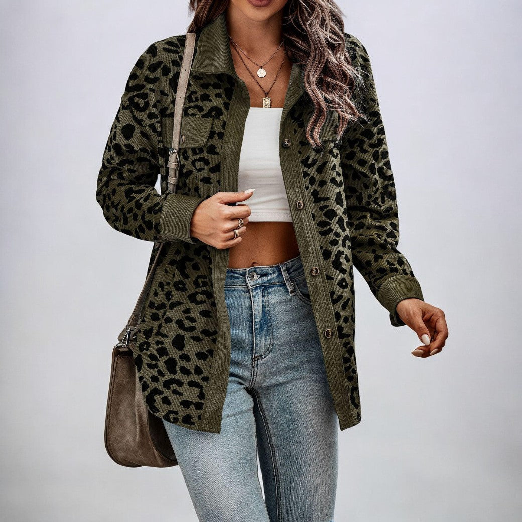 Krohn-e | Stilvolle Leopardenjacke