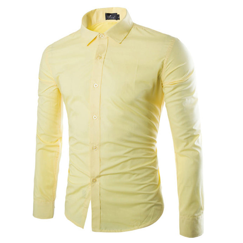Herren elegante Langarmhemd Krohn-e