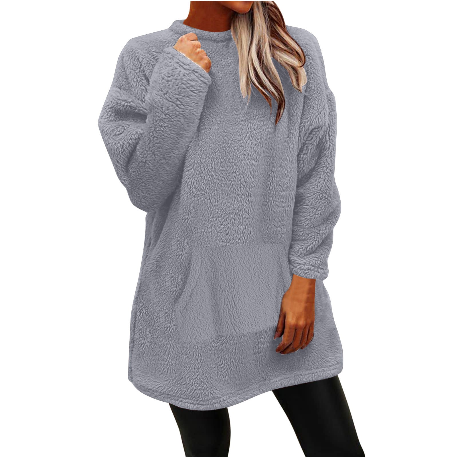 Damen Kuscheliger Oversize-Pullover Krohn-e