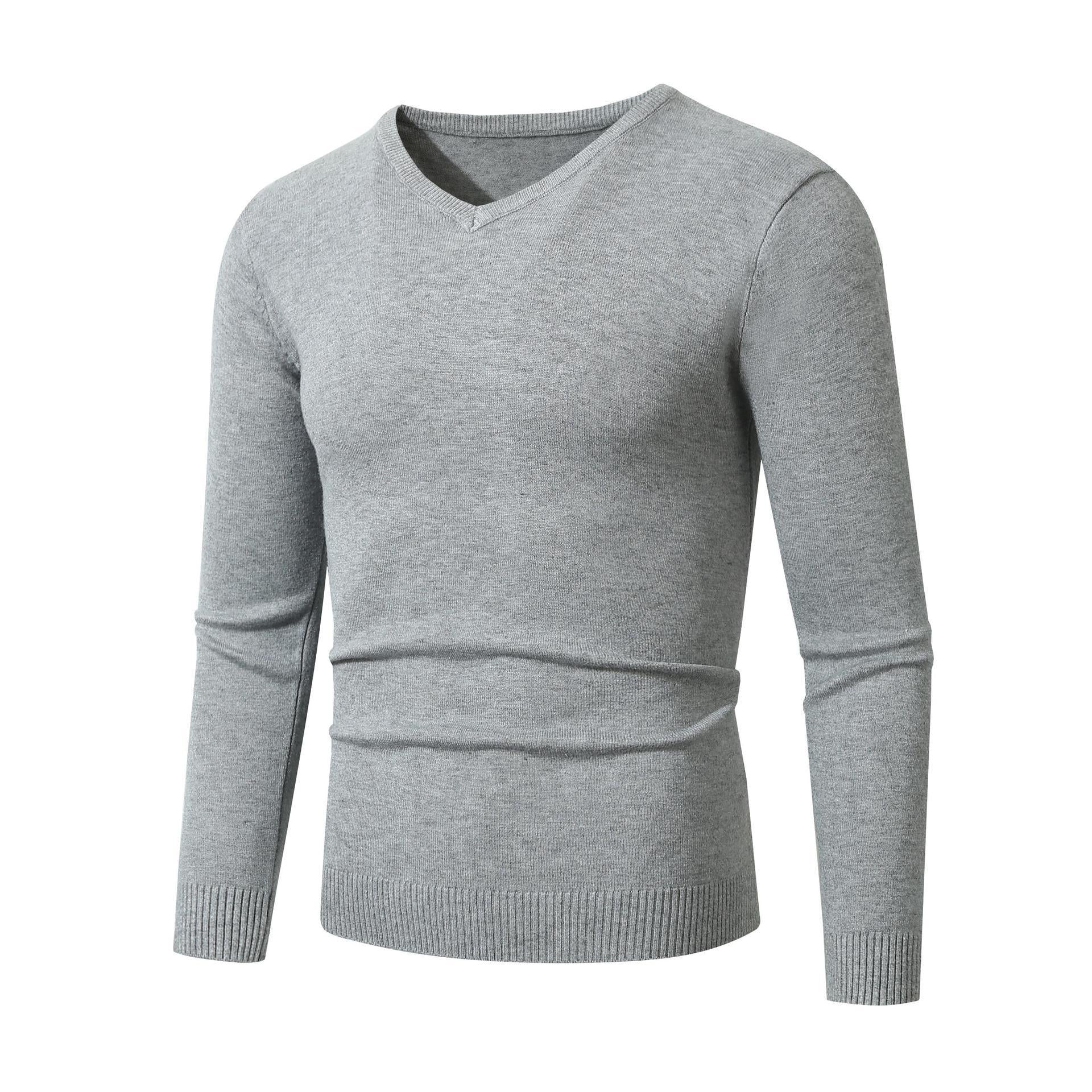 Herren eleganter V-Ausschnitt Pullover Krohn-e
