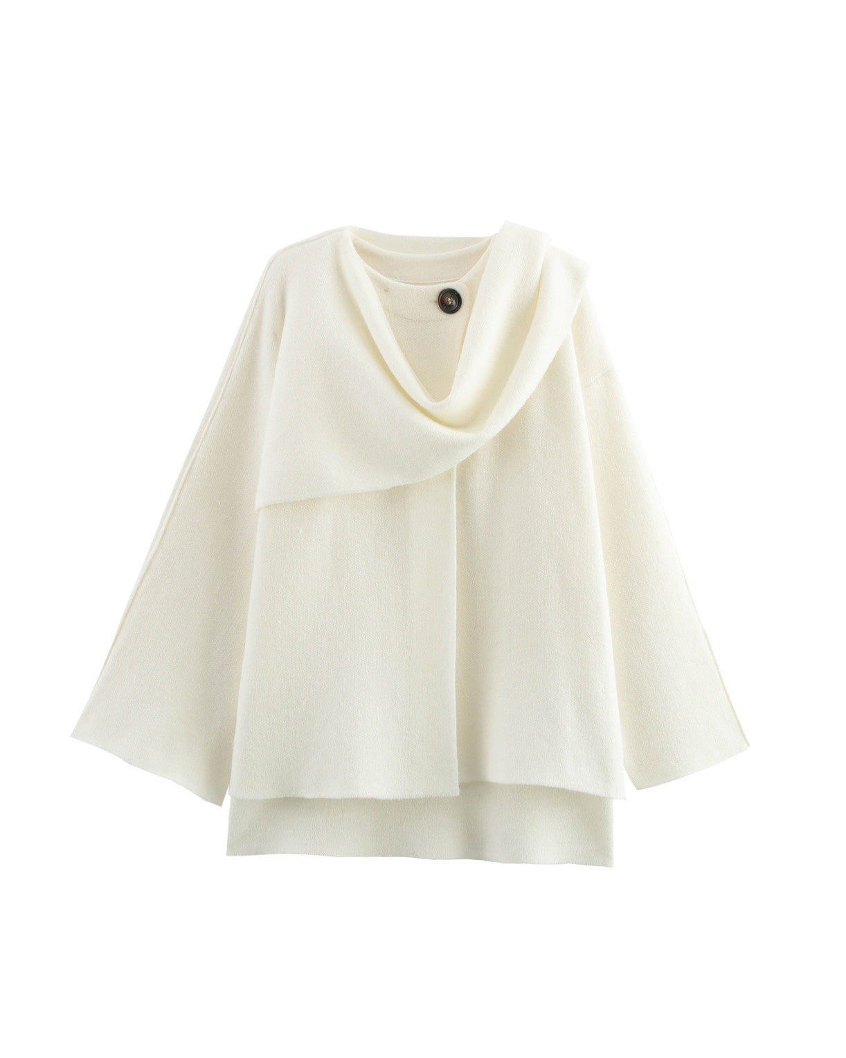 Krohn-e | Schal Kurzer Strickmantel